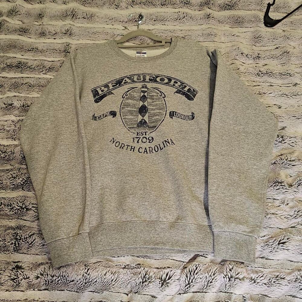 Jerzees Men's Grey Sweatshirt